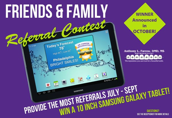 Friends and Family Referral Contest