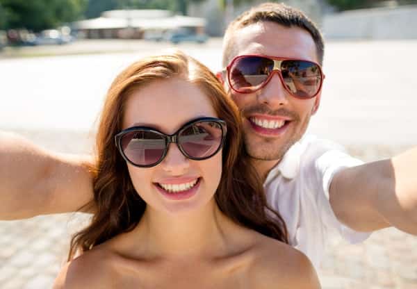 man-and-woman-taking-a-selfie
