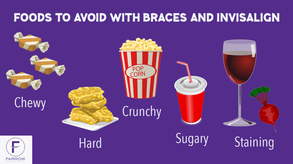 Foods to Avoid with Invisalign and Braces 2
